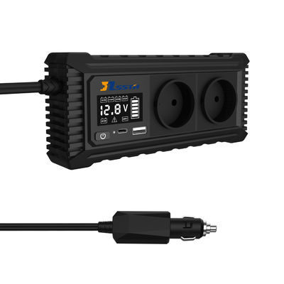 200W 12V prąd stały do prądu przemiennego 110V 220V czysty Inwerter mocy samochodowej z 92% dostępną mocą i częstotliwością wyjścia 50Hz