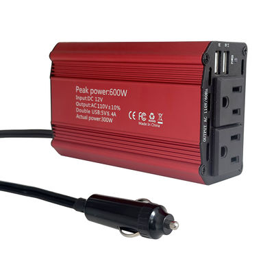 Dobra cena. Universal Socket DC 12V 24V To AC 220V Modified Sine Wave Mini Power Inverter 300W 300Watts Converter Adapter Portable Car Inverter With Charger w Internecie
