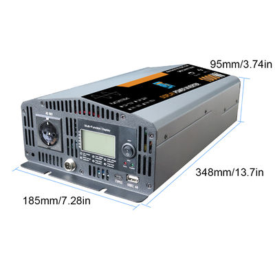 Dobra cena. 1kW Off-Grid Solar Inverter 12V/24V DC to 110V AC Pure Sine Wave w Internecie