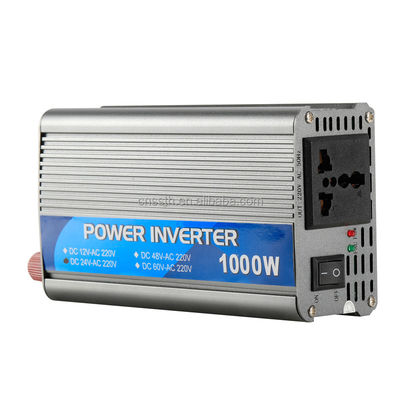 1000W Inwerter samochodowy 12V 24V DC 220v 230v 240v Off Grid Modyfikowany Inwerter fal sinus