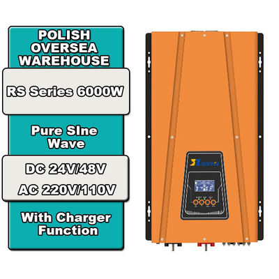 Nowy serii RS Toroidal Inverter 12V 24V 48V 6000W Pure Sinus Wave Inverter Ładowarka