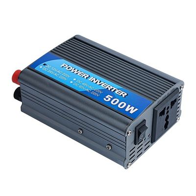 Zmodyfikowane fale sinus 500w Inwertery mocy 12v Dc do 220v AC Konwerter pojedynczy wyjście