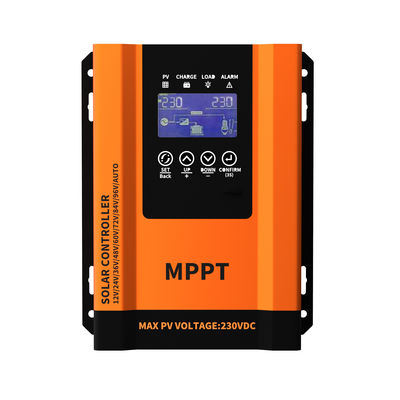 Automatyczny 12v/24v/36v MPPT sterownik ładowania słonecznego 30A 40A 50A 60A MPPT regulator słoneczny
