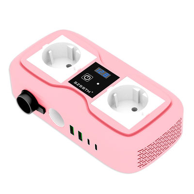 Dobra cena. Inwerter mocy 200 Watt Adapter samochodowy Inwerter mocy elektrycznej dla samochodów ciężarowych wielofunkcyjny w Internecie