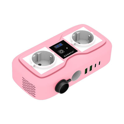 200W Samochód 12v do 220v Inwerter Cigaretka zapalniczka Inwerter mocy z 2 portami ładowarki USB