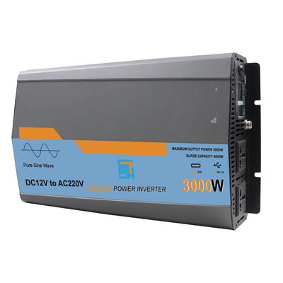3000W Wysokiej Częstotliwości Czyste Inwerter Fale Sinusowej 12V 220V Typ wyjścia Pojedyncza seria MTS