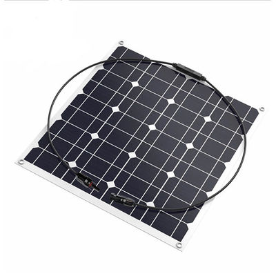 Niewielki, silny panel słoneczny 12v 50w, półprzebiegły, jednokrystaliczny panel słoneczny