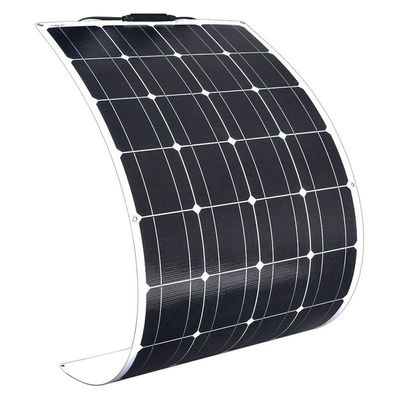 156*156 Mono Cell ETFE 100 Watt Krzywione panele słoneczne do zastosowań energii słonecznej