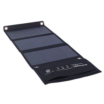 Przenośny 21W składany ładowarka paneli słonecznych dla telefonów komórkowych DC USB wyjście 670*270*20mm
