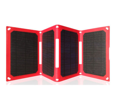 Woda odporna IPX5 Przenośny panel słoneczny 28w Super Slim ETFE USB ładowarka słoneczna
