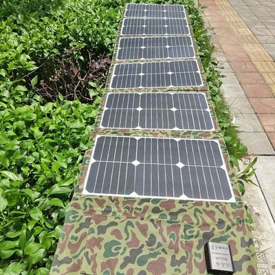 Przenośny składany panel słoneczny 120w 100w składany panel słoneczny do wycieczek na zewnątrz