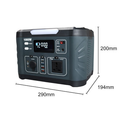 Dobra cena. 3.7V 216000mAh Lifepo4 Przenośna Elektrownia 799.2wh / 1000w Power Bank w Internecie