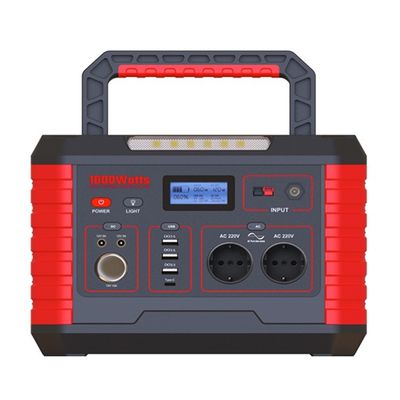 OEM 1000 Watt Przenośna Elektrownia TYPE-C Wyjście QC3.0 18W Do szybkiego ładowania
