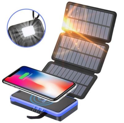 Dobra cena. Wysokiej pojemności 50000mah Bank energii słonecznej składany Bank energii słonecznej z światłem LED w Internecie