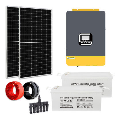 Dobra cena. 2kw Home On Off Grid System energii słonecznej 120V/220V/230V/240V regulowane napięcie w Internecie