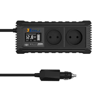 Inwerter zasilania samochodowego 12V do 110V 220V z wtyczką i gniazdem USB
