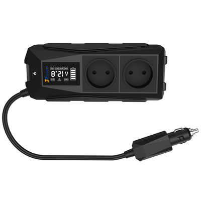 Przenośny 12V do 110V 220V Inwertery prądu stałego/przechodzącego Inwerter mocy samochodowej z USB typu C
