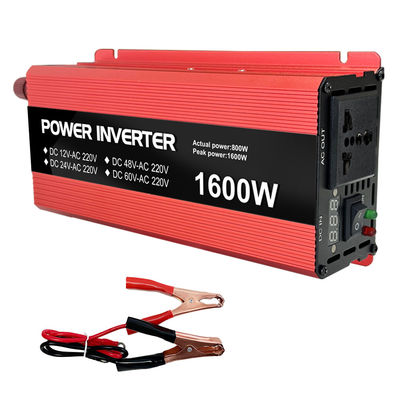 Niskiej częstotliwości 12V 24V 48V 60V do 110V 220V 230V Inwerter mocy 800W 1000W 1300W Moc nominalna
