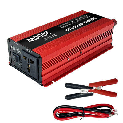 Dobra cena. 2000 W szczytowy prąd stały do prądu przemiennego Inwertery 12V 24V 48V 60V Inwerter mocy bez sieci Prąd wyjściowy Obciążenie w Internecie