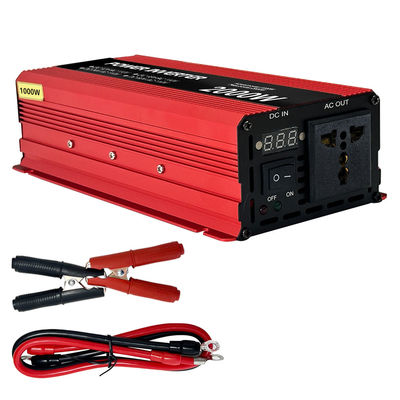 1000W 12V 24V 48V 60V do 110V 220V 230V czysty Inwerter mocy fal sinus z zabezpieczeniem sieci SDK przed przeciążeniem