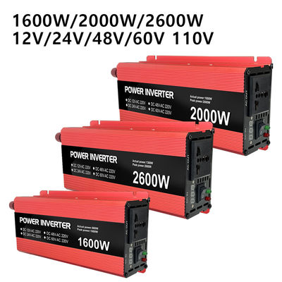 12V 24V 48V 60V do 110V 220V 230V Ładowarka akumulatora Inwerter mocy CE ROHS FCC KC