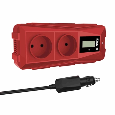 Dobra cena. 300W 12V Samochodowy Inwerter Mocy Czysta Sinusoida Podwójne Gniazda AC 2 Porty USB do Laptopów/Urządzeń 167*87*44mm USB A Typ C 5V/3A w Internecie