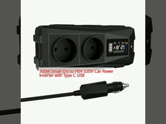 300W Mały 12V do 110V 220V Inwerter mocy samochodowej z USB typu C