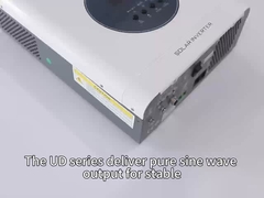 3Kw 24V 110V 220V DC do AC Wi-Fi Ups Pure Sine Wave Hybrid Solar Inverter